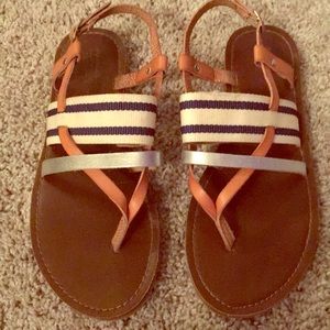 Nautical sandals